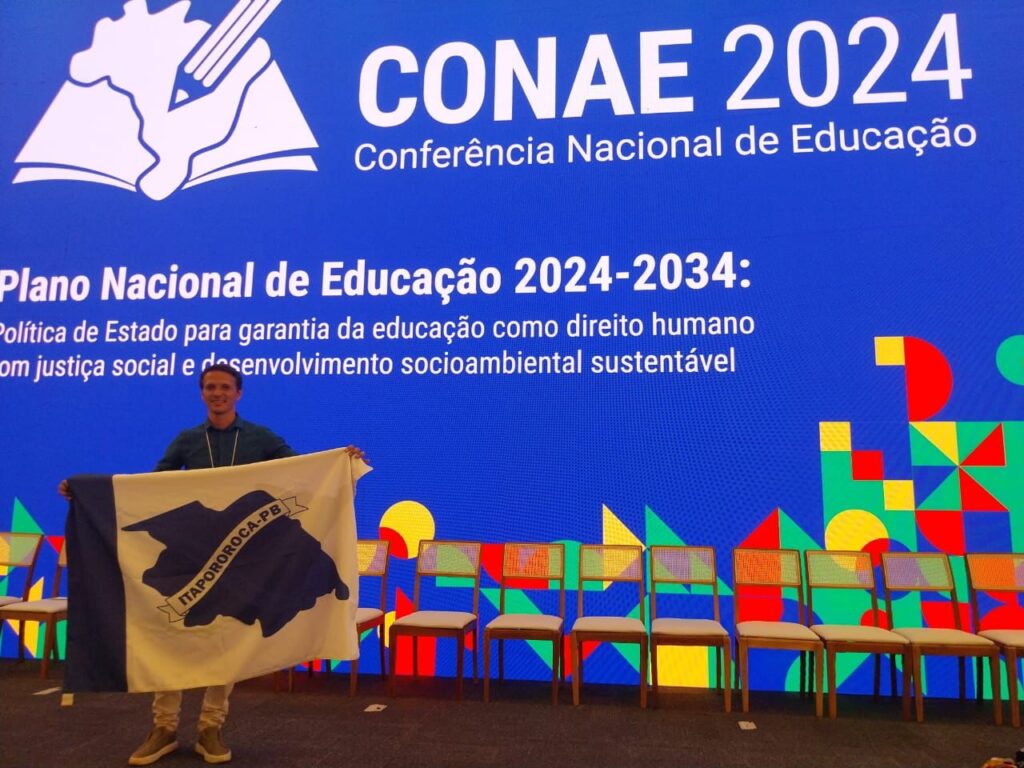 Jhef Costa, secretário de educação de Itapororoca-PB representa todos os secretários da Paraíba na CONAE – Conferência Nacional de Educação