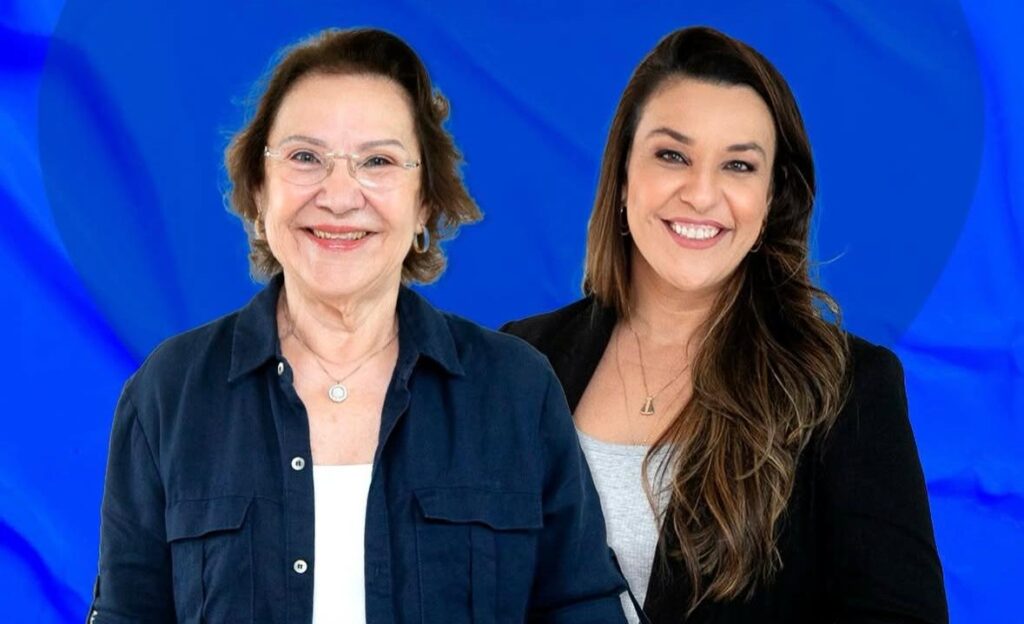 Léa Toscano e Camila Toscano comemoram o lançamento do MUTIRÃO DA SAÚDE em Guarabira; serão mais de R$ 2 milhões investidos