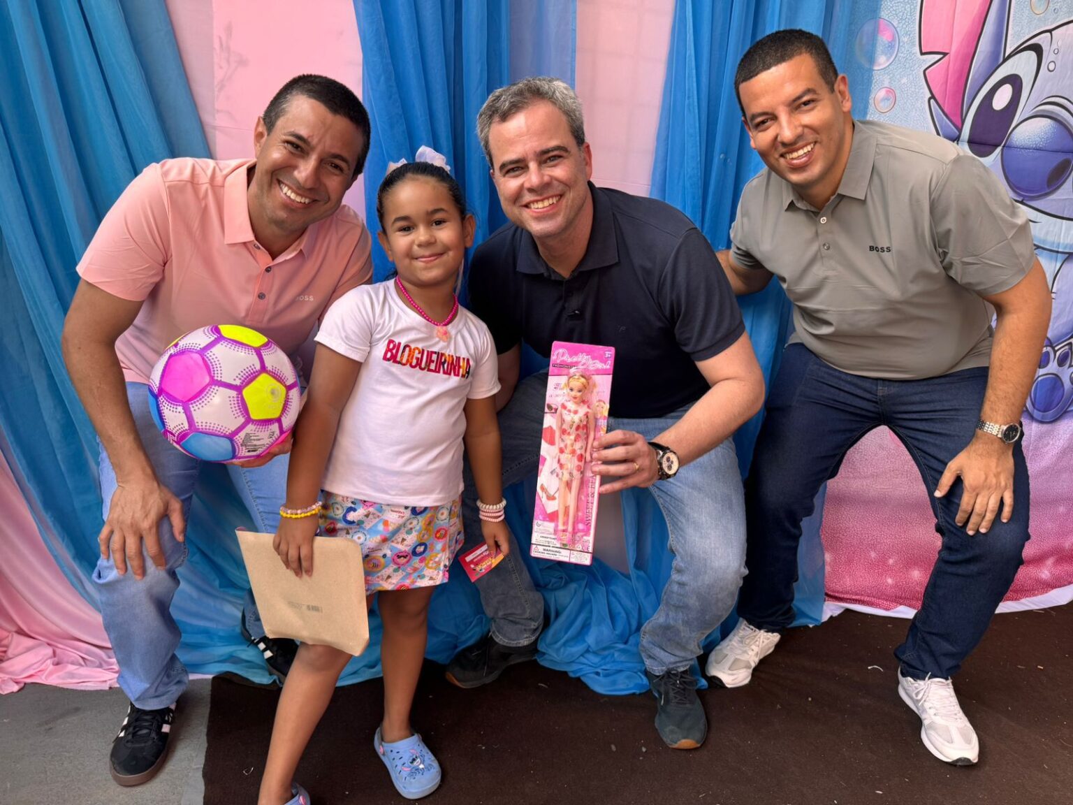 George Morais participa do Dia das Crianças nos municípios de Capim e Solânea